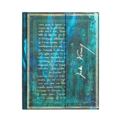 Abbildung von Paperblanks Verne, Twenty Thousand Leagues Embellished Manuscripts Collection Ultra Lined Wrap Closure 120 Gsm