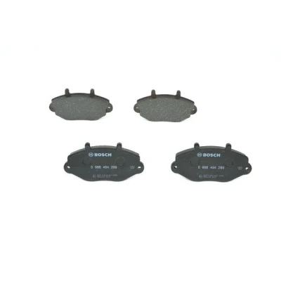Abbildung von BOSCH 0 986 494 289 Bremsbelagsatz Low Metallic mit Anti Quietsch Blech, Montageanleitung FORD: Transit Mk4 Pritsche/Fahrgestell