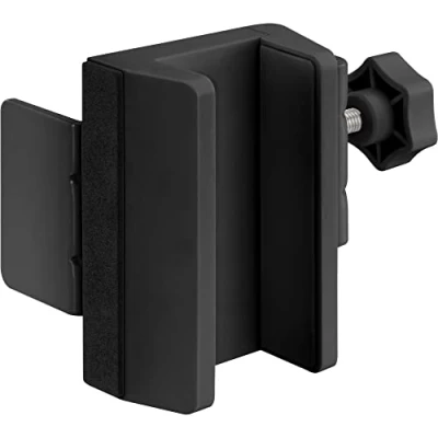 Abbildung von InLine® Tischbein Klemme für Steckdosenleiste, Schraubklemme, schwarz