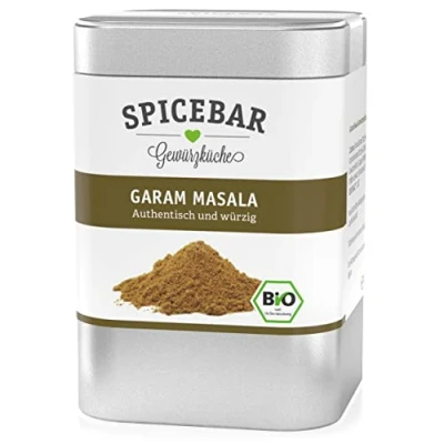 Abbildung von Spicebar Garam Masala, authentische nord indische Gewürzmischung in Bio Qualität (1 x 80g)