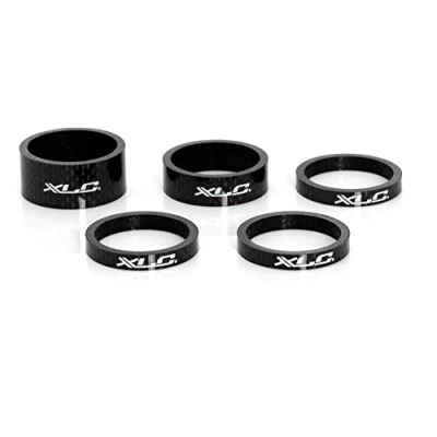 Abbildung von XLC Lenkkopferweiterung A Head Spacer Set AS C01 3x5/1x10/1x15 mm 1 1/8 Zoll, Carbon, 10 x 8 cm