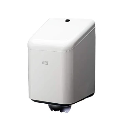 Abbildung von Tork Distributeur Rouleau à Dévidage Acier inoxydable/Blanc MiDi M2 200040 Grand Modèle.
