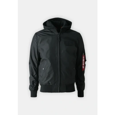 Abbildung von Alpha Industries MA1 TT HOOD Bomberjacke black, Herren, Größe: 3XL, Black