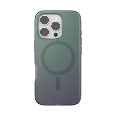 Abbildung von PopSockets iPhone 16 Pro Hülle kompatibel mit MagSafe, Handyhülle für Pro, kabellos aufladbar, nur Nightshade