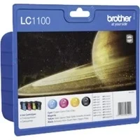 Abbildung von Value pack! Brother LC1100VALBP BK C M Y tintenpatrone 32ml original