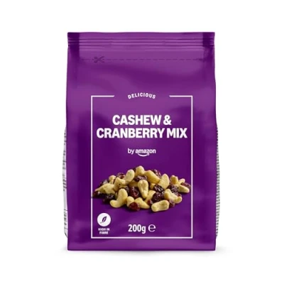 Abbildung von by Amazon Cashew und Cranberry Mischung, 200 g