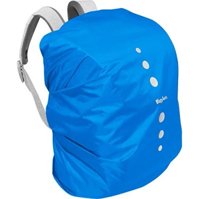 Abbildung von Playshoes Unisex Kinder Regenhülle für Rucksack Gepäck Kindergepäck (1er Pack)