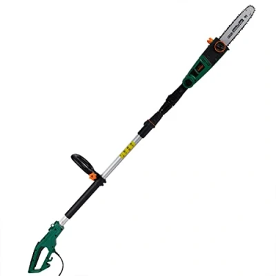 Abbildung von Gardebruk Hochentaster, ASX 900 750 W ergonomischer Griff 26 cm Schwertlänge verstellbar Teleskop Astsäge Kettensäge