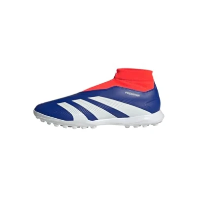 Abbildung von adidas Performance Predator League Laceless TF Fußballschuh Multinocken, Herren, Größe: 46 2/3, Lucid blue/footwear white/solar red Schuhe
