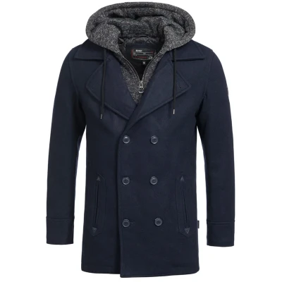 Abbildung von Indicode Jeans Kurzmantel, Herren, Größe: Large, Dark blue