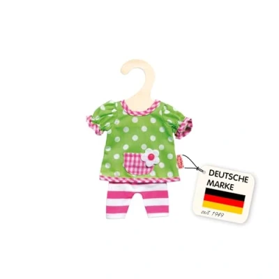 Abbildung von Puppen H&auml;ngerchen mit Leggings, mini, Gr. 20 25 cm