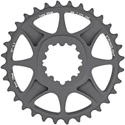 Abbildung von Stronglight Kettenblatt MTB Sram 1x12 direct mount 34Z 6mm offset grau HT3