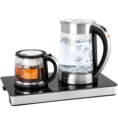 Abbildung von ProfiCook Wasserkocher PC TKS 1056, Tee u. Kaffeestation in Einem