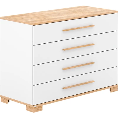 Abbildung von PAIDI Wickelkommode &quot;YOLANDA 4S&quot;, oberer Schubkasten mit Facheinteilung und Vollauszug, 126,8 cm