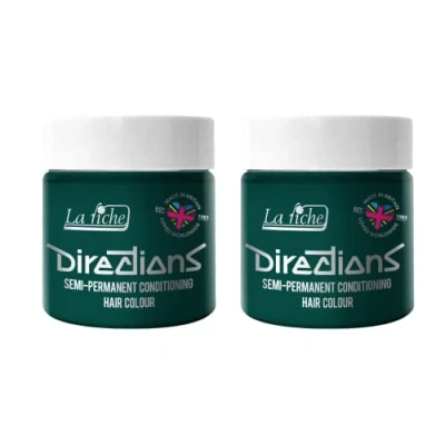 Abbildung von La Riche Directions Semipermanente Haarfarbe 100 ml Dose 2er Pack (Alpine Green)