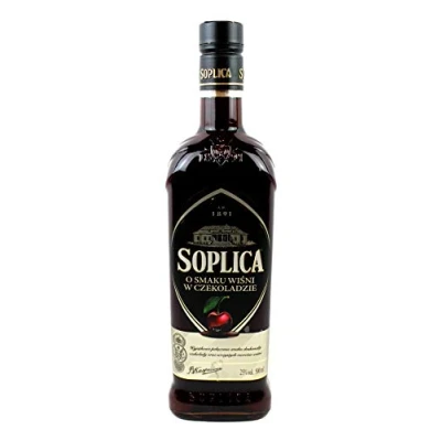 Abbildung von Soplica mit Kirschen in Schokolade Geschmack Likör (1 x 0.5l),25% Vol.