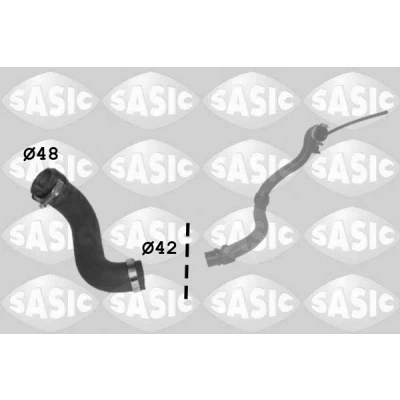 Abbildung von SASIC 3334065 Ladeluftschlauch RENAULT: CLIO 3