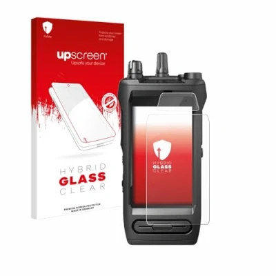 Abbildung von upscreen Schutzglas für Motorola Mototrbo Ion Schutzfolie, Glas Folie [Klar, 9H Panzerschutz, Anti Fingerprint]