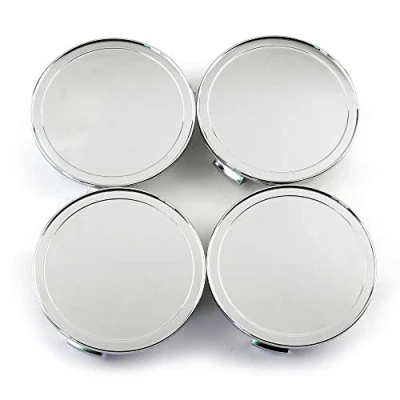 Abbildung von RhinoTuning 4 Stück Radnabenkappen für Nabendeckel OD 75 mm ID 69,5 mm, Chrom Radnabenabdeckung Geeignet S300 ML350 W210 E320E200 CLS55AMG S2000 Rad, 2204000125 S2A NO Felgendeckel
