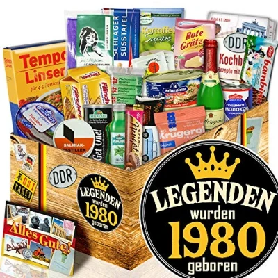 Abbildung von Legenden 1980 besonderer Jahrgang Geschenk DDR Spezialitäten