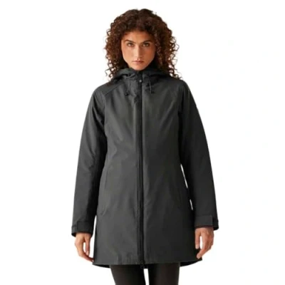 Abbildung von Regatta Damen Denbury V 3in1 Jacke mit Isotex 15.000 Stretch Stoff, perfekt für Spaziergänge &amp; Outdoor Aschschwarz