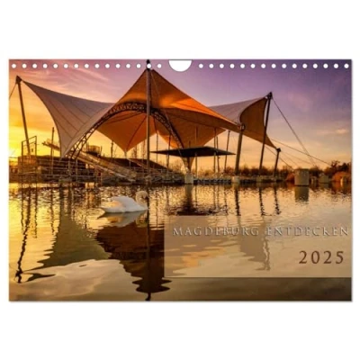 Abbildung von Magdeburg entdecken (Wandkalender 2025 DIN A4 quer), CALVENDO Monatskalender