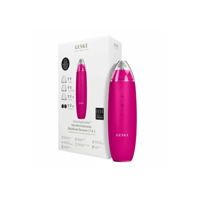Abbildung von GESKE SmartAppGuided™ MicroDermabrasion Blackhead Remover 7 in 1 Mitesserentferner Elektrischer Porenreiniger Innovativer Vakuumsauger Beauty Tools Hautreinigungsgerät Skincare Device