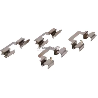 Abbildung von JP GROUP 1163750110 Zubehörsatz, Scheibenbremsbelag AUDI: A6 C7 Avant, C6 A4 B8 VOLKSWAGEN: Multivan 5 (7HM
