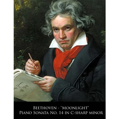 Abbildung von Beethoven &quot;Moonlight&quot; Piano Sonata No. 14 in C sharp minor (Beethoven Sonatas Sheet Music, Band 14)