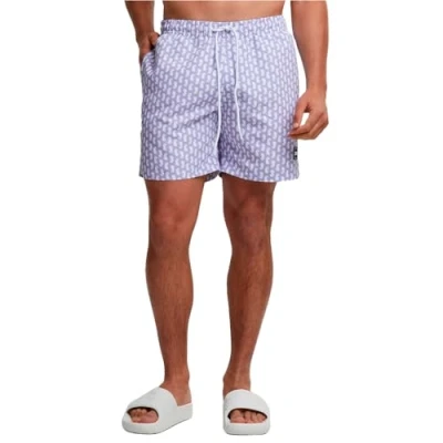 Abbildung von Urban Classics Pattern Badeshorts, Herren, Größe: XL, Dustylilacseahorse