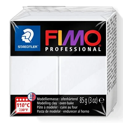 Abbildung von STAEDTLER Bastelnaturmaterial Fimo professional weiß 85 g