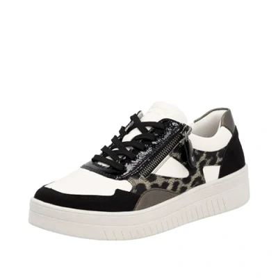 Abbildung von Remonte Sneaker low, Damen, Größe: 37, Schwarz cotton bronze gold Schuhe
