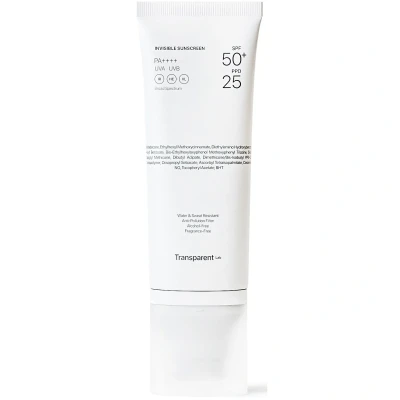 Abbildung von Invisible Sunscreen SPF50+ Fortschrittlicher Sonnenschutz mit unsichtbarer Textur