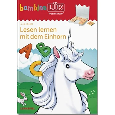 Abbildung von bambinoLÜK: 4/5/6 Jahre Vorschule Lesen lernen mit dem Einhorn (bambinoLÜK Übungshefte: Vorschule)