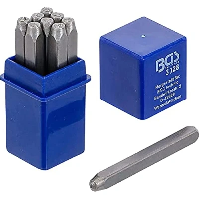 Abbildung von BGS 3028 Einschlagzahlen 2,5 mm DIN 1451 Schlag Zahlen / Schlagstempel