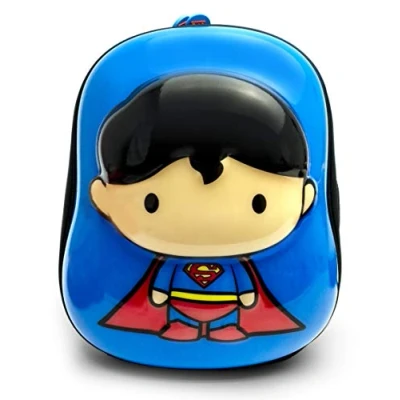 Abbildung von Ridaz Superman Cappe Kinder Schultasche DC Justice League Reisetasche Ergonomischer Rucksack für ab 3 Jahren 7 Liter Turnbeutel mit reflektierenden Patches und Reißverschluss