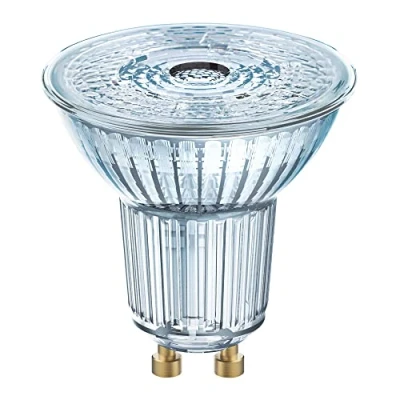 Abbildung von OSRAM LED Reflektorlampen mit GU10 Sockel energiesparend, langer Lebensdauer 15.000 H, Abstrahlwinkel 36, kalt weiß PAR16 35 36 2.6 W/4000 K