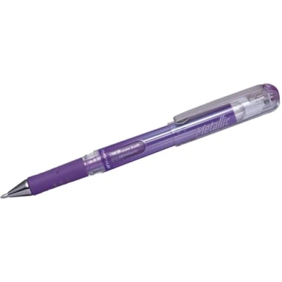 Abbildung von Pentel Geltintenroller Hybrid Gel Grip DX 0,5mm metallic violett