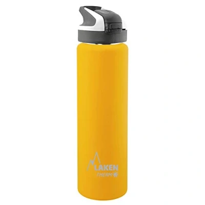 Abbildung von Laken Unisex Erwachsene Thermoskanne TS7Y Thermoskanne, Gelb, 18/8 0.75L