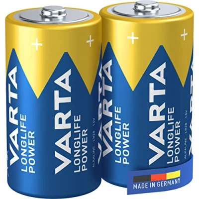 Abbildung von VARTA LONGLIFE Power Batterie, (1.5 V, 2 St), Baby / C LR14, 1,5 Alkali
