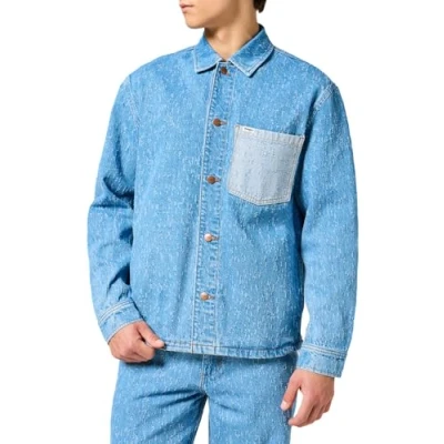 Abbildung von Wrangler Novak Chore Jeansjacke, Herren, Größe: XXL, All fired