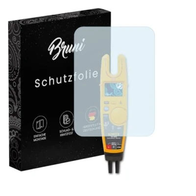 Abbildung von Bruni Schutzfolie kompatibel mit Fluke T6 1000 Pro Folie, glasklare Displayschutzfolie (2X)
