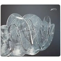 Abbildung von Xtrfy GP4, Großes Gaming Mauspad (460 x 400 4 mm), Müheloses Gleiten bei Einwandfreier Mauskontrolle, Rutschfest, Maschinenwaschbar, Cloud White Edition