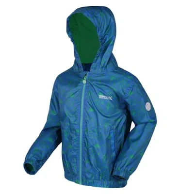 Abbildung von Regatta Unisex Kinder Muddy Puddle Jacket Outdoorjacke, OxfordBluePeppa, 6 12m