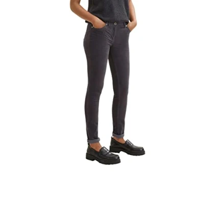 Abbildung von TOM Tailor Alexa Slim Jeans Fit, Damen, Größe: 34x30, Evident anthracite