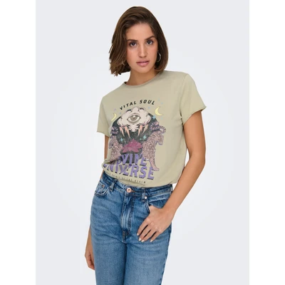 Abbildung von ONLY Kurzarmshirt &quot;ONLLUCY LIFE S/S EYE TOP BOX JRS&quot;