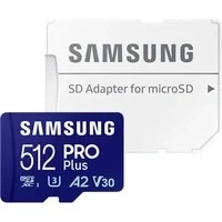 Abbildung von Samsung PRO Plus 512GB (2023) microSDXC + SD Adapter