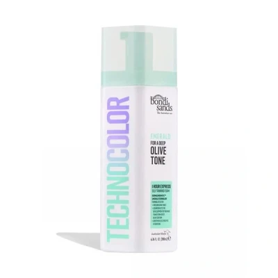 Abbildung von Bondi Sands Technocolor 1 HOUR Express SELF Tanning FOAM Emerald 200ML Sonnenschutz, Größe: 200 ml,