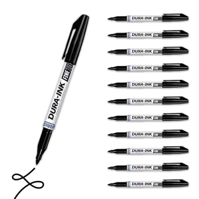 Abbildung von Markal 96023 dura ink 15, schwarz (Pack 12)