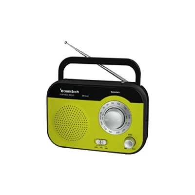 Abbildung von Sunstech RPS560GN Tischradio (AM/FM, 800 mW RMS), Grün